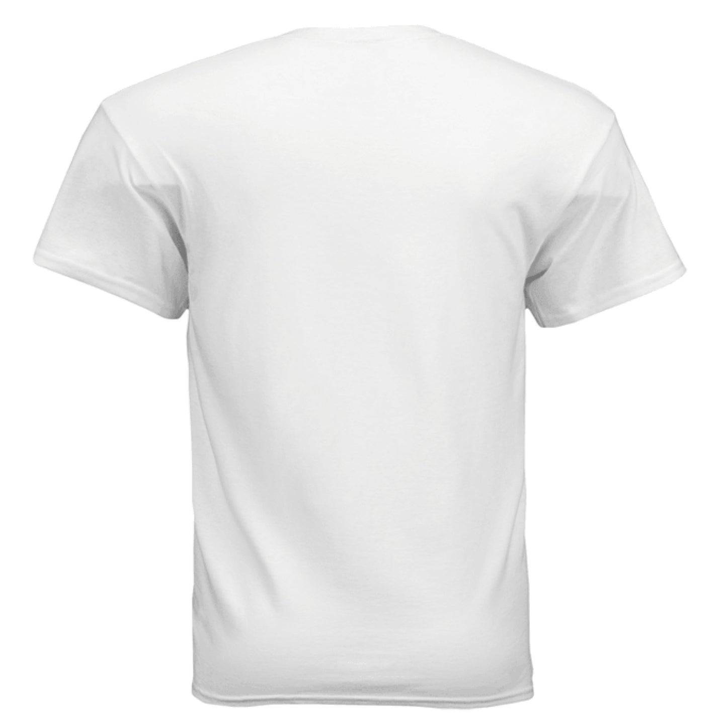 WHITE Front Print Only - BACK