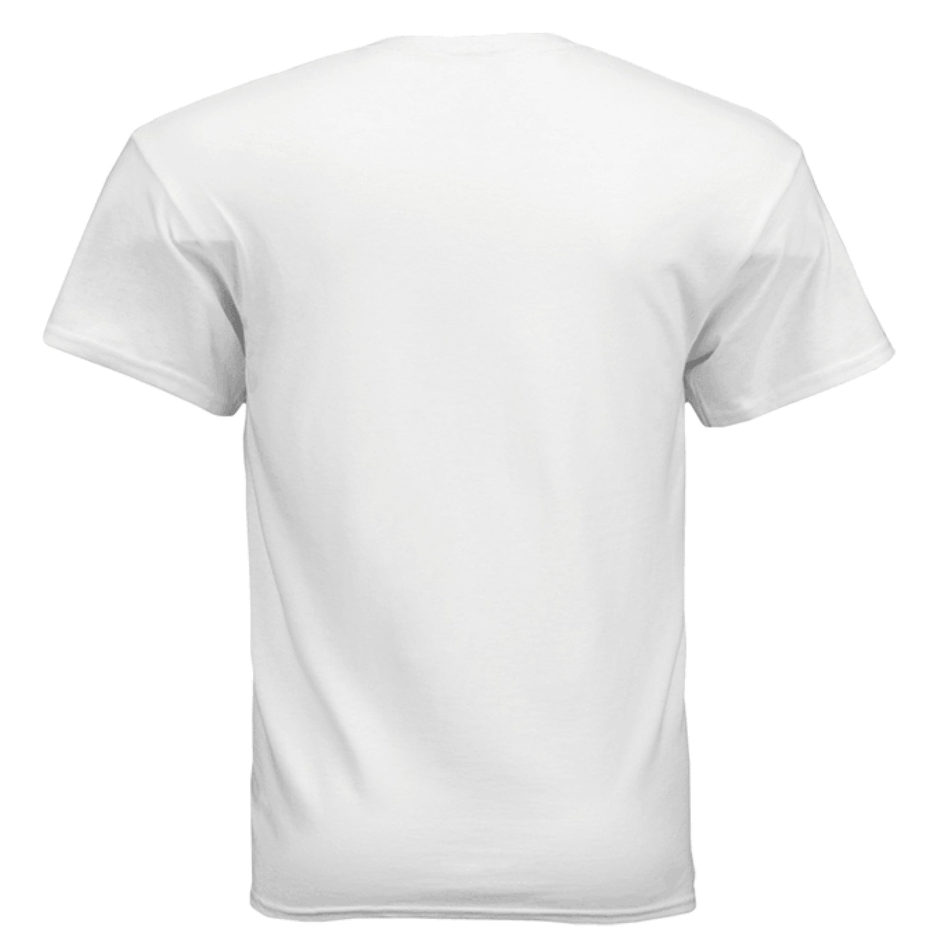 WHITE Front Print Only - BACK