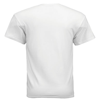 WHITE Front Print Only - BACK