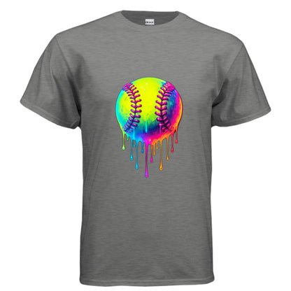 GRAPHITE HEATHER Front Print Only - FRONT