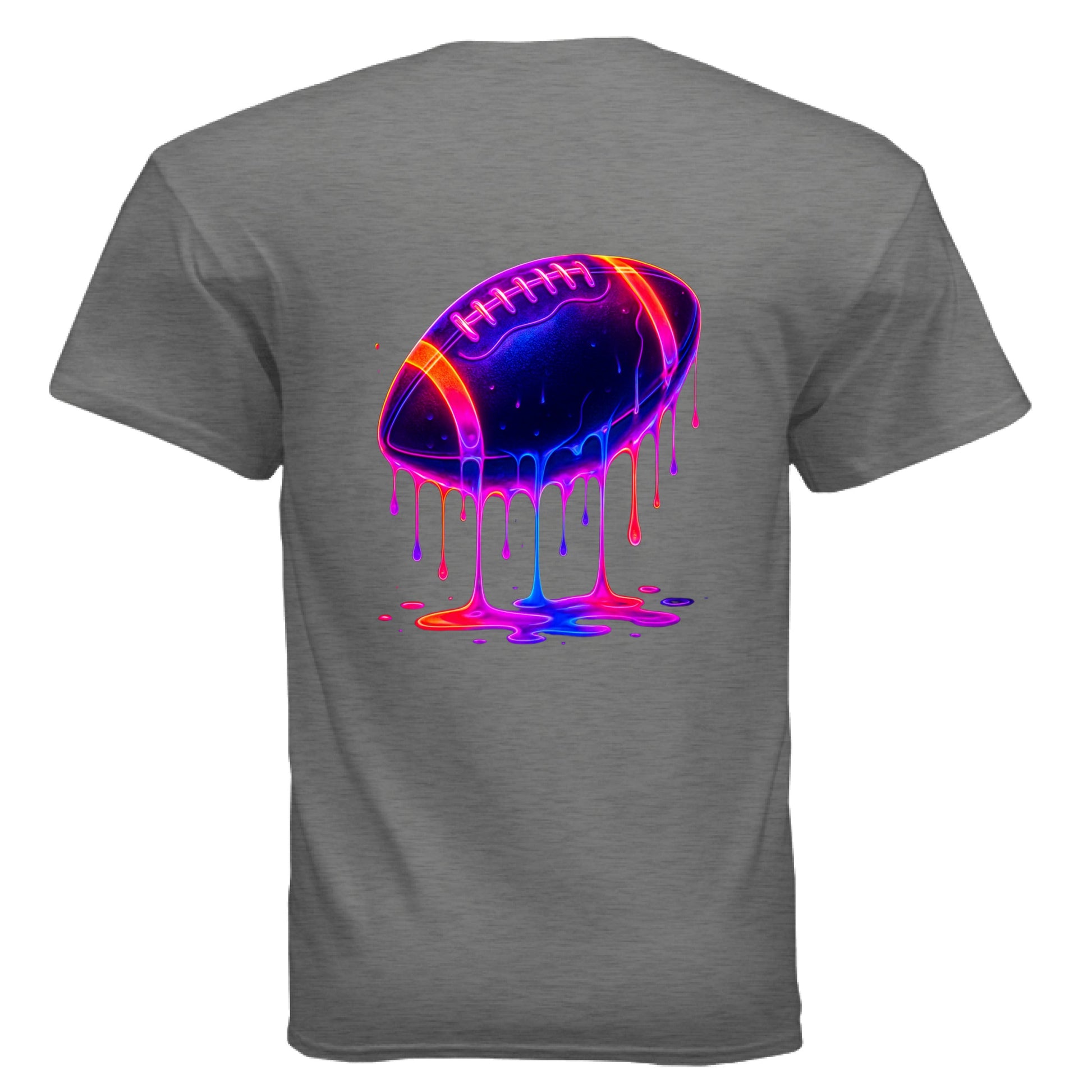 GRAPHITE HEATHER Font/Back Print - BACK